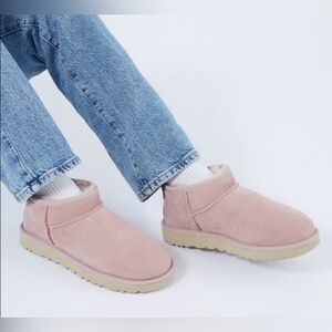 Cushionaire HIP Cozy Mini Ankle Boot- blush pink- NEW with tags!✨